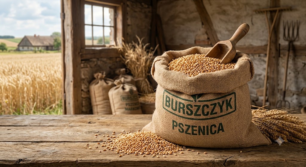 Zbiory pszenicy konsumpcyjnej – Gospodarstwo Burszczyk